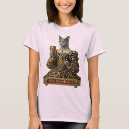 ロシアンブルーのルクレツィア・デ・メディチ猫 Tシャツ