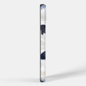 ロシアンブルーの猫と黄色い花 Case-Mate iPhoneケース (裏面 / 右)