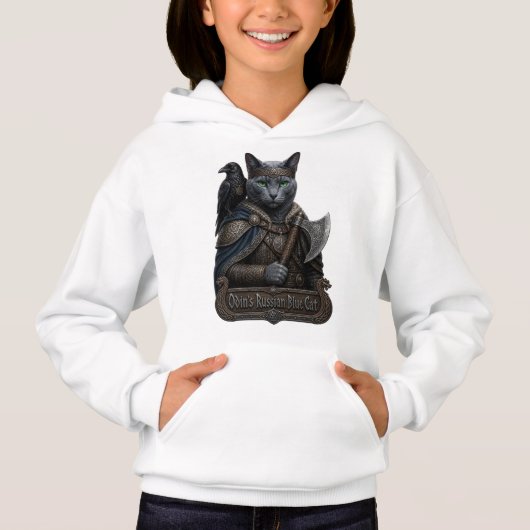 ロシアンブルーの貴族オーディンの猫 (正面)