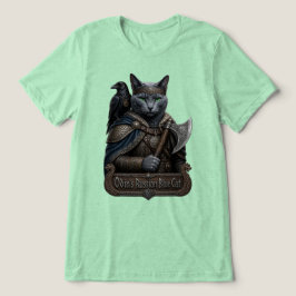 ロシアンブルーの貴族オーディンの猫 トライブレンドTシャツ