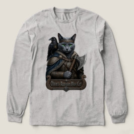 ロシアンブルーの貴族オーディンの猫 トライブレンドTシャツ