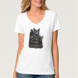 ロシアンブルーの貴族オーディンの猫 Tシャツ