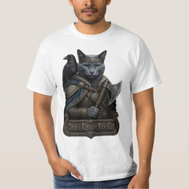 ロシアンブルーの貴族オーディンの猫 Tシャツ