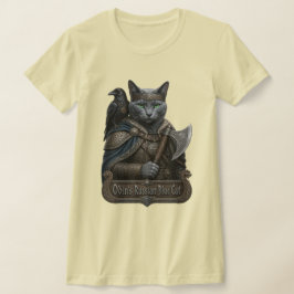 ロシアンブルーの貴族オーディンの猫 Tシャツ