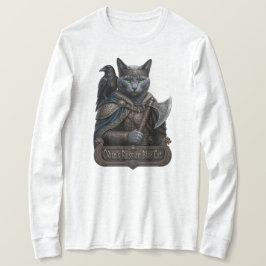 ロシアンブルーの貴族オーディンの猫 Tシャツ