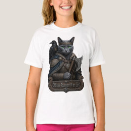 ロシアンブルーの貴族オーディンの猫 Tシャツ