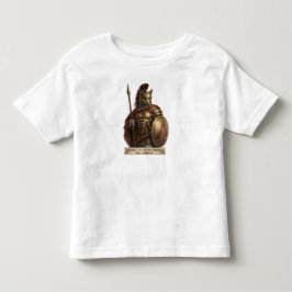ロシアンブルースパルタ猫 トドラーTシャツ