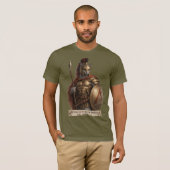 ロシアンブルースパルタ猫 Tシャツ (正面フル)