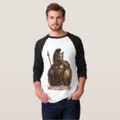 ロシアンブルースパルタ猫 Tシャツ (正面フル)