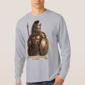 ロシアンブルースパルタ猫 Tシャツ (正面)