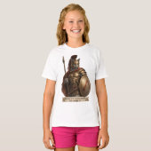 ロシアンブルースパルタ猫 Tシャツ (正面フル)