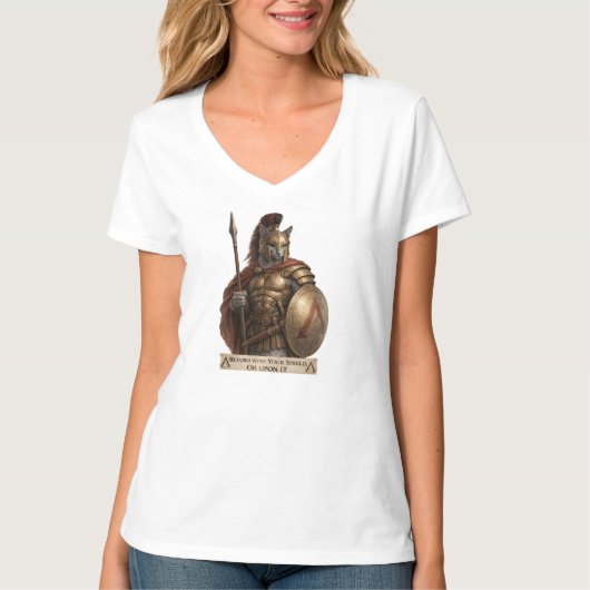 ロシアンブルースパルタ猫 Tシャツ (正面)