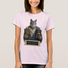 ロシアンブルーホメロス猫 Tシャツ