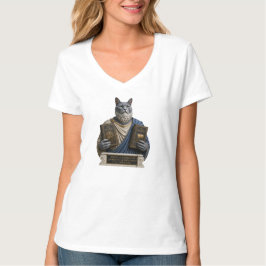 ロシアンブルーホメロス猫 Tシャツ
