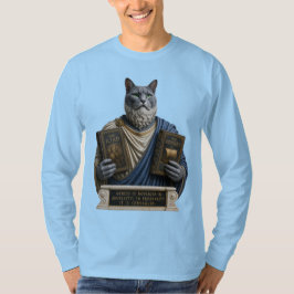ロシアンブルーホメロス猫 Tシャツ