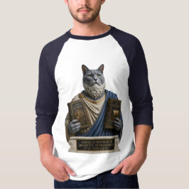 ロシアンブルーホメロス猫 Tシャツ