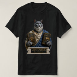 ロシアンブルーホメロス猫 Tシャツ