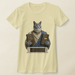ロシアンブルーホメロス猫 Tシャツ