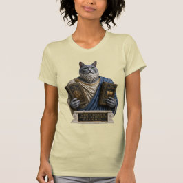 ロシアンブルーホメロス猫 Tシャツ