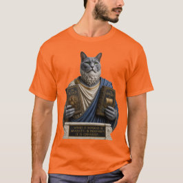 ロシアンブルーホメロス猫 Tシャツ
