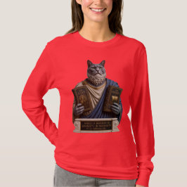 ロシアンブルーホメロス猫 Tシャツ
