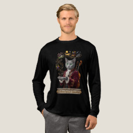 ロシアンブルーヴィヴァルディキャット:輝かしい遺産 トライブレンドTシャツ