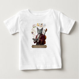 ロシアンブルーヴィヴァルディキャット:輝かしい遺産 ベビーTシャツ