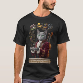 ロシアンブルーヴィヴァルディキャット:輝かしい遺産 Tシャツ