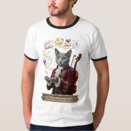 ロシアンブルーヴィヴァルディキャット:輝かしい遺産 Tシャツ