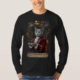 ロシアンブルーヴィヴァルディキャット:輝かしい遺産 Tシャツ