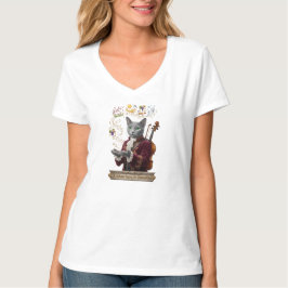 ロシアンブルーヴィヴァルディキャット:輝かしい遺産 Tシャツ