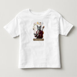 ロシアンブルーヴィヴァルディキャット:輝く遺産 トドラーTシャツ