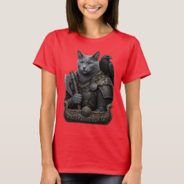 ロシアンブルーヴェテランオーディンの猫 Tシャツ