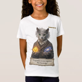 ロシアンブルー アインシュタイン 猫 - 想像力 Tシャツ