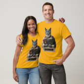 ロシアンブルー・アリストテレス猫 Tシャツ (ユニセックス)