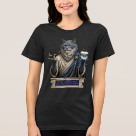 ロシアンブルー・アルキメデス猫 トライブレンドＴシャツ