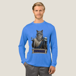 ロシアンブルー・アルキメデス猫 トライブレンドTシャツ