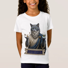 ロシアンブルー・アルキメデス猫 Tシャツ