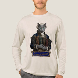 ロシアンブルー・イマニュエル・カント猫 トライブレンドＴシャツ