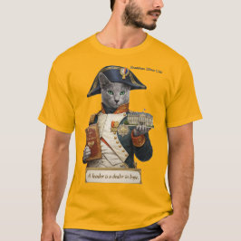 ロシアンブルー ナポレオン ボナパルト 猫 Tシャツ