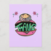 ロシアン・ドールに感謝 ポストカード (正面)