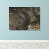 ロシア中南部 キャンバスプリント (インサイチュ (ウッドフロア))