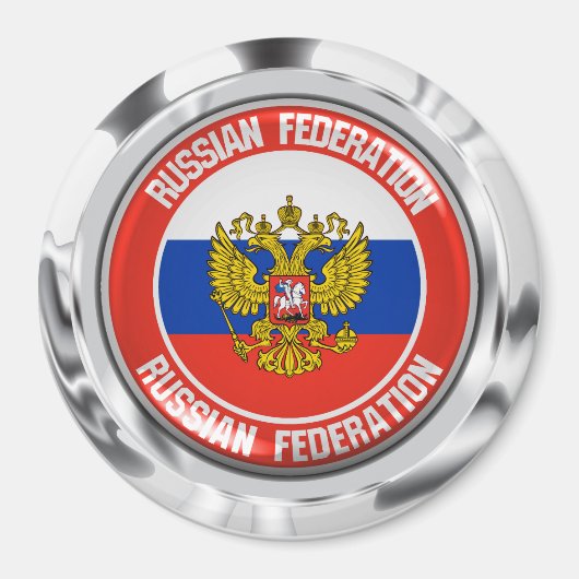 ロシア丸エンブレム マグネット (正面)