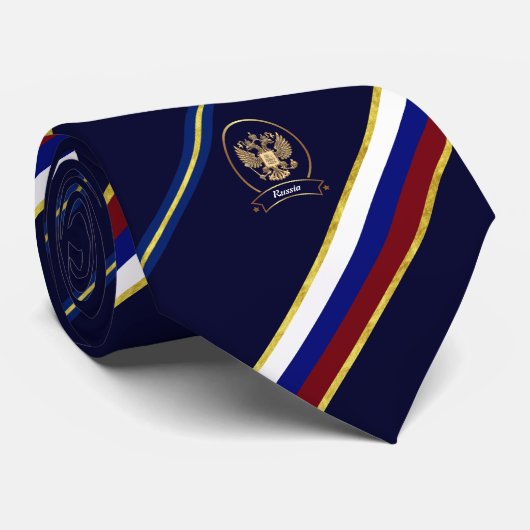 ロシア人のストライプな旗 ネクタイ (ロール)
