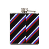 ロシア人のストライプな旗 フラスク (裏面)