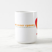 ロシア人のMatroyshkaの女の子の採用のギフト コーヒーマグカップ (中央)
