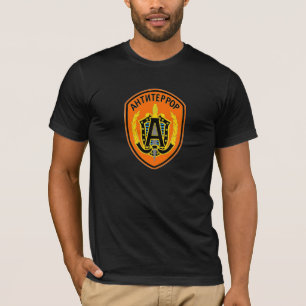 ロシア人のSpetsnazのチームアルファ Tシャツ