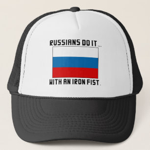ロシア人は...鉄拳でやる キャップ