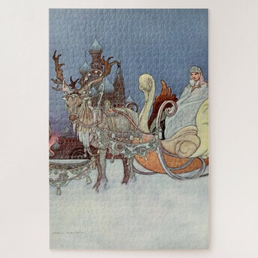 ロシア出身のチャールズ・ロビンソン『幸福の王子』 ジグソーパズル (縦)