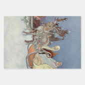 ロシア出身のチャールズ・ロビンソン『幸福の王子』 ラッピングペーパーシート (正面)